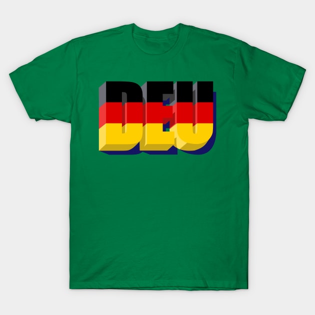 Germany 3D T-Shirt by denip